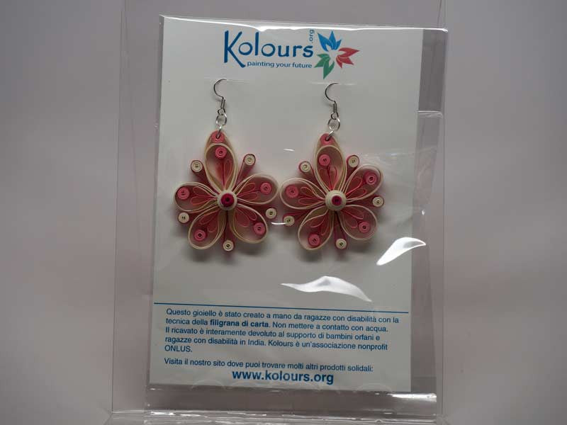 Flipkart.com - Buy GreenViji Combo of 2 Multicolour Handmade Paper Quilling  Earrings Paper Drops & Danglers Online at Best Prices in India